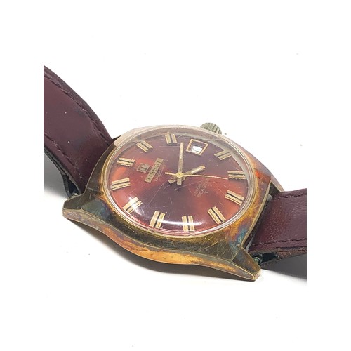 374 - Vintage tissot visodate automatic SEASTAR T.12 the watch is ticking