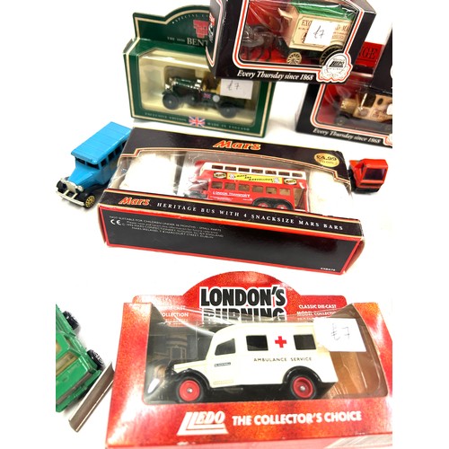 45 - Selection of boxed and loose advertising vehicles