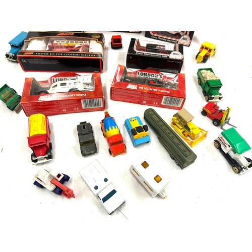 45 - Selection of boxed and loose advertising vehicles