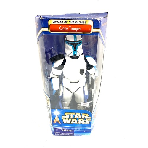 20 - Hasbro boxed Star Wars Attack of the clones clone trooper