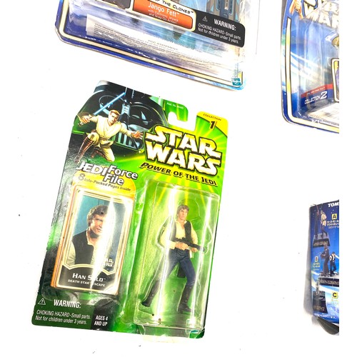 139 - Hasbro boxed Star Wars to include Jango Fett, Orn Free Taa, Power of the Jedi, Tomy Star Wars