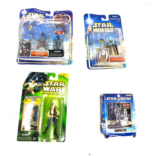 139 - Hasbro boxed Star Wars to include Jango Fett, Orn Free Taa, Power of the Jedi, Tomy Star Wars