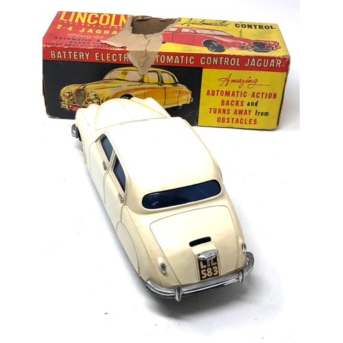 400 - Vintage Lincoln International 2-4 jaguar In Its Original Box used condition