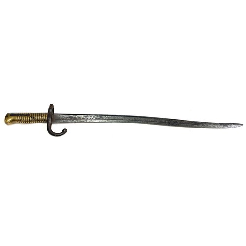 98 - French bayonet, marks to blade