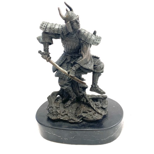 1 - Kamiko bronze warrior figure measures 8.5