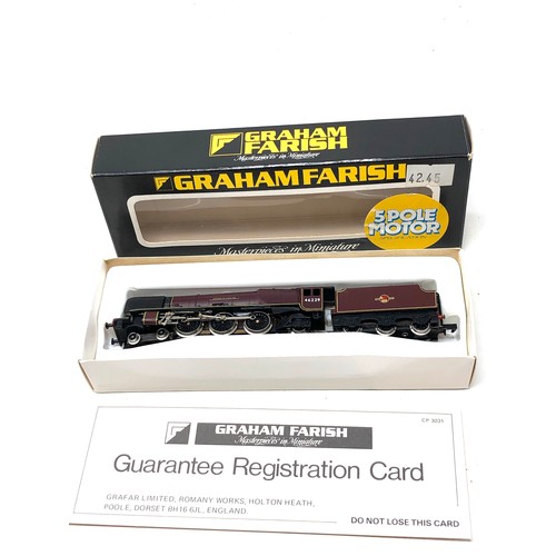 410 - Boxed graham farish  N Gauge train No 1816 duchess of hamilton