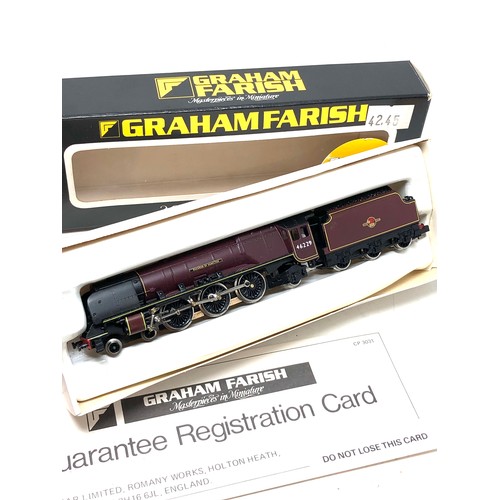 410 - Boxed graham farish  N Gauge train No 1816 duchess of hamilton