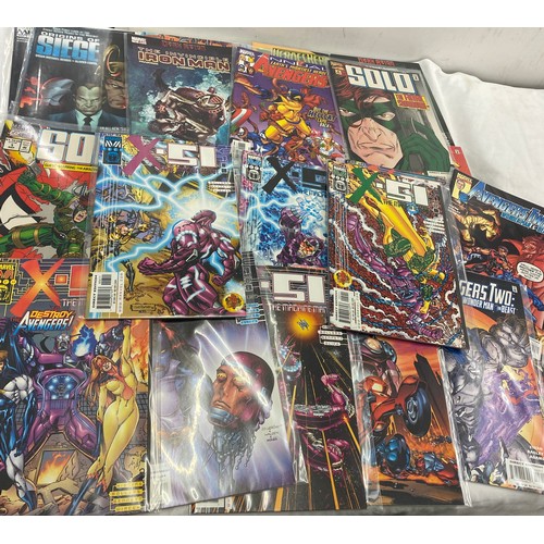 51 - Selection of Marvel comics includes inhumans 2099, Heros Reborn, Avengers etc