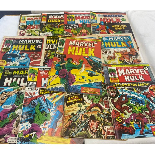 41 - Selection of Marvel The Incredible Hulk comics