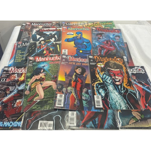 62 - Selection of DC Manhunter comics