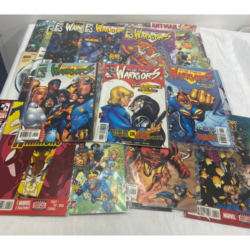 74 - Large selection of Marvel comics includes Marvel Knights, The new Warriors etc