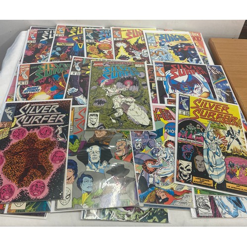 43 - Selection of Marvel Silver Surfer comics