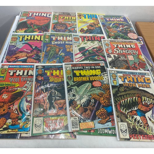 95 - Selection of Marvel The Thing comics