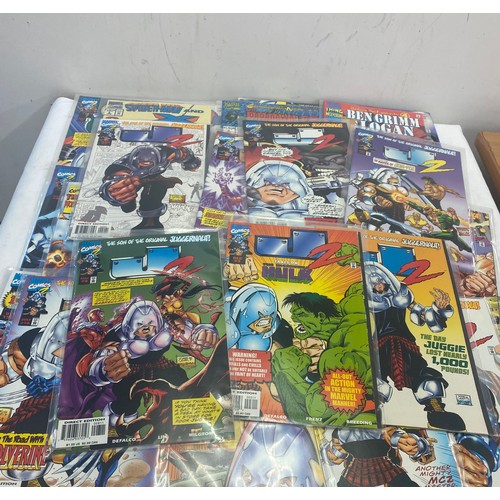 65 - Selection of Marvel comics includes Ben Grimm and Logan Avengers etc