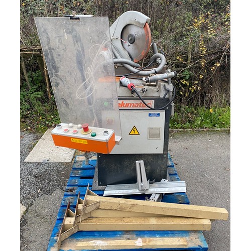 100L - industrial Elumatec mitre saw, untested