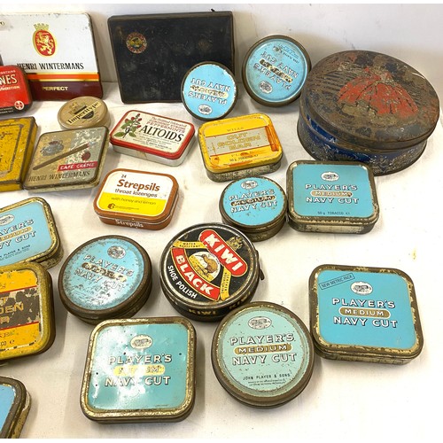 321 - Selection vintage tobacco / cigarette tins