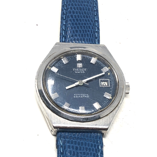 380 - Gents Tissot seastar  automatic wristwatch the watch is ticking