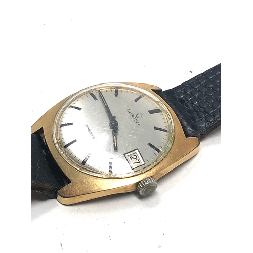 386 - Gents certina waterking 210 wristwatch the watch is ticking