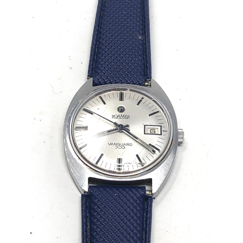 384 - Gents roamer vanguard 303  wristwatch the watch is ticking