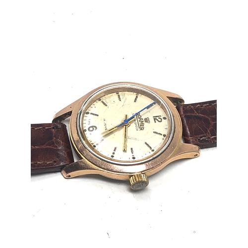 387 - Gents Roamer wristwatch the watch is ticking