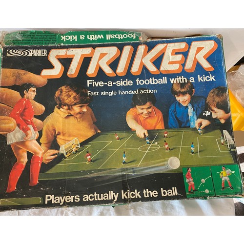 269 - Boxed Striker football with a kick by Parker