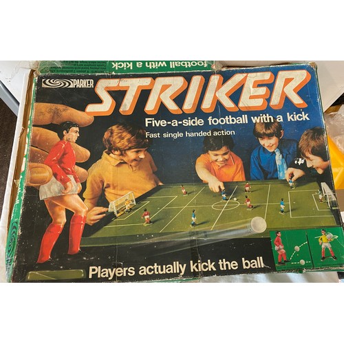 269 - Boxed Striker football with a kick by Parker