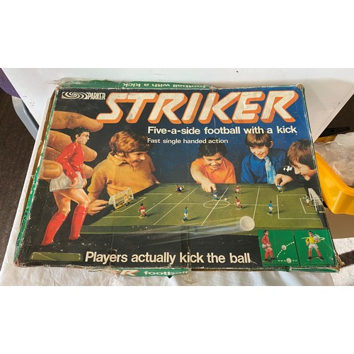 269 - Boxed Striker football with a kick by Parker