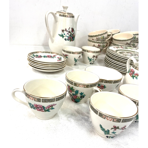 287 - Lord nelson pottery indian tree 6 place setting tea service