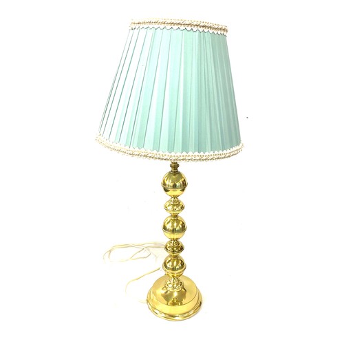 349 - Vintage brass lamp, untested