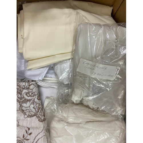 272 - Large selection of linen various sizes and patterns