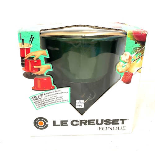 47 - Boxed Le Creuset Fondue set