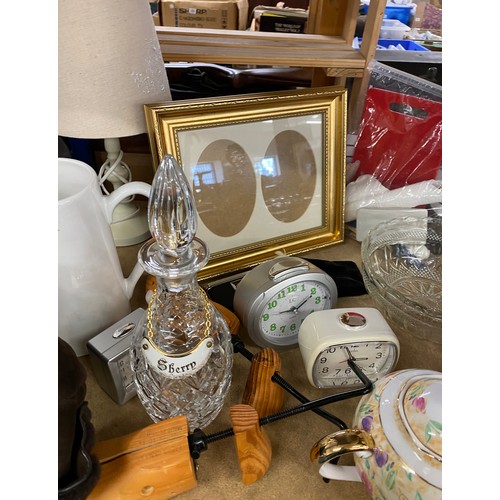 336 - Large selection of miscellaneous includes Glass ware, pottery etc