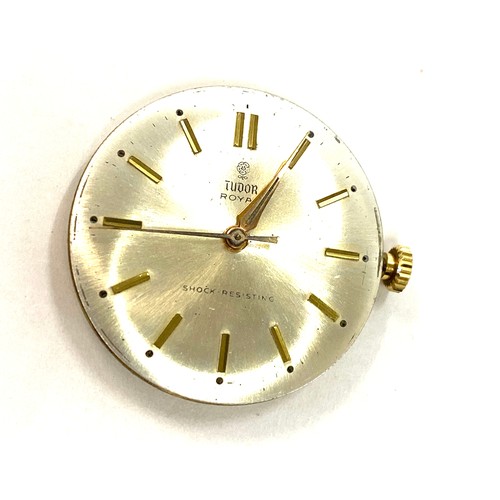 572 - Gents Vintage Tudor 9ct gold cased wrist watch, case stamped Dennison made in england for Rolex 9 37... 