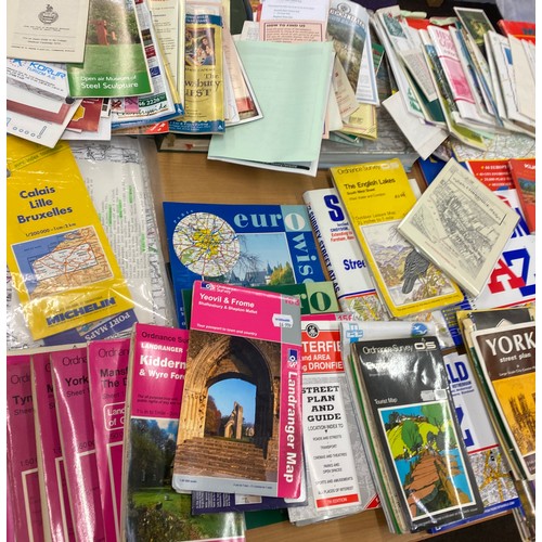 222 - Large selection of Maps/ touring guides etc