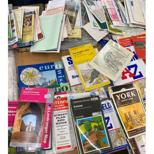 222 - Large selection of Maps/ touring guides etc