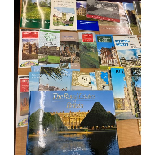 210 - Selection of national trust/ stately home and castle guides