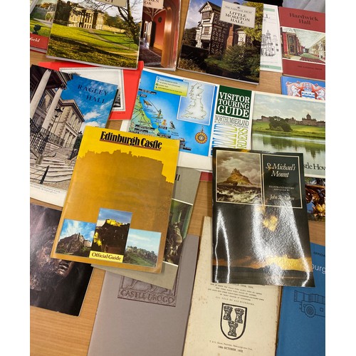 210 - Selection of national trust/ stately home and castle guides