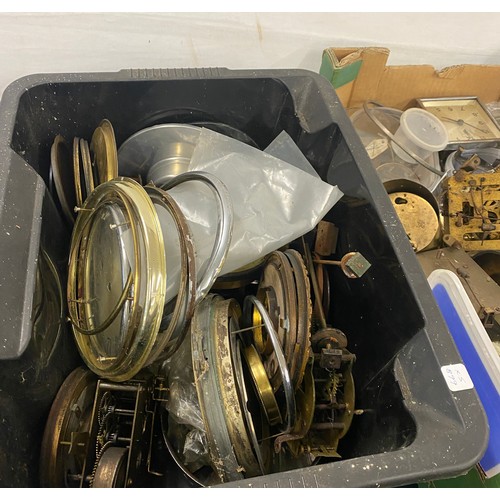 300 - Large selection of Clock spares and repairs