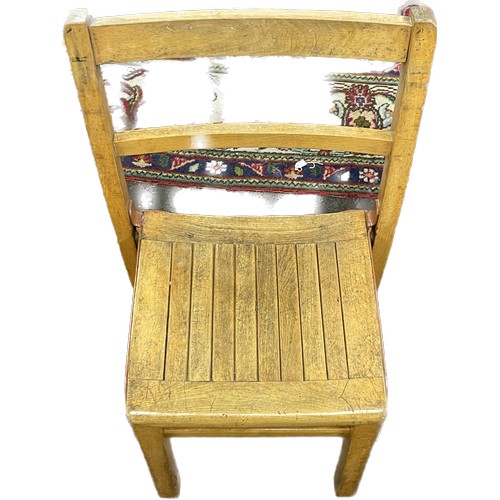 333 - Childs chair measures approx 26 inches tall