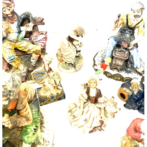 260 - Selection of assorted figures includes Nao etc