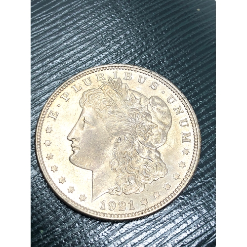 490 - 1921 Morgan silver dollar