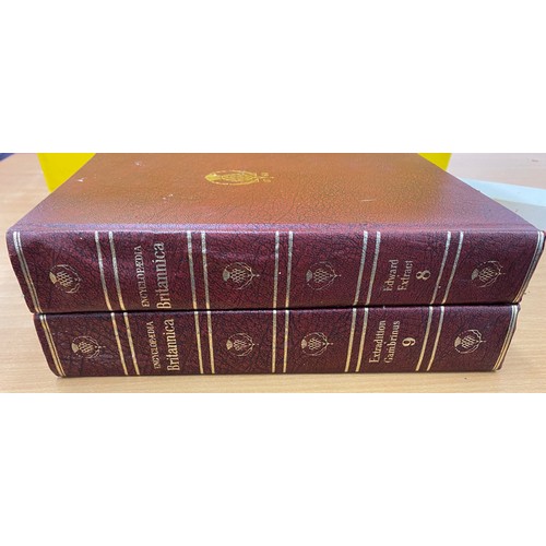 204 - Selection of 9 Britannica Encyclopedias