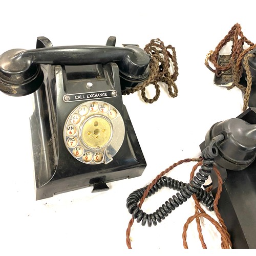 105 - Selection of electrical items includes Vintage Phones