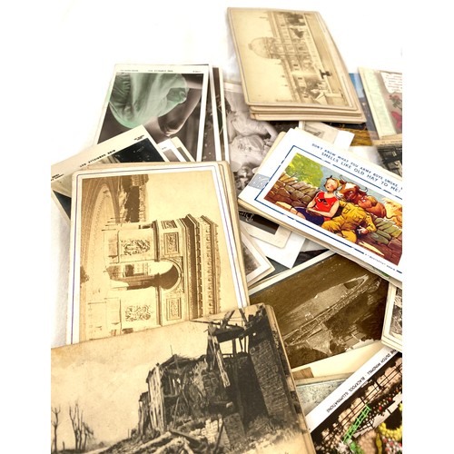 734 - Large selection vintage postcards