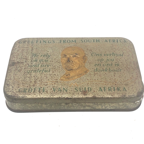 464 - ww2 south african comforts committee tin