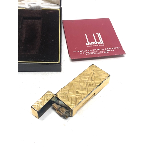 482 - boxed vintage dunhill cigarette lighter