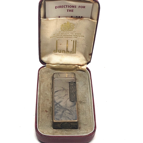 478 - boxed vintage dunhill cigarette lighter