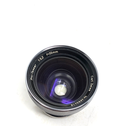 475 - 2 vintage Carl Zeiss camera lens