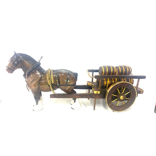 53 - Large Beswick horse and cart