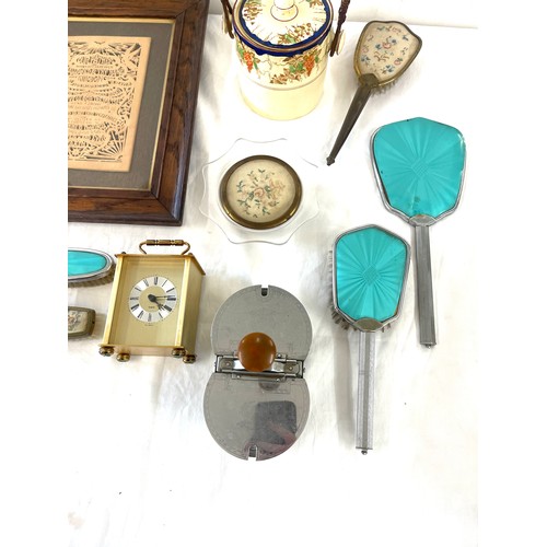 753 - Selection of miscellaneous includes Part dressing table sets, biscuit barrel etc